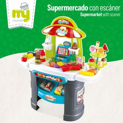 Supermarché de jouets 66 x 68 x 25 cm 2 Unités