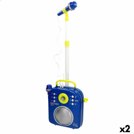 Enceinte avec Microphone Karaoké Bontempi 2 Unités