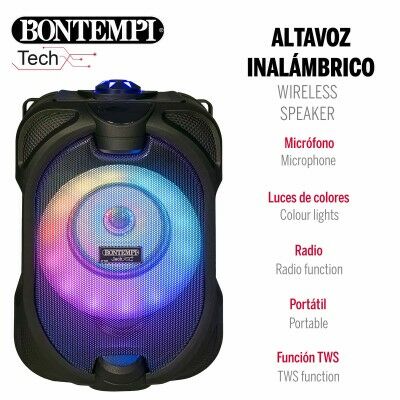 Enceinte avec Microphone Karaoké Bontempi 4 Unités