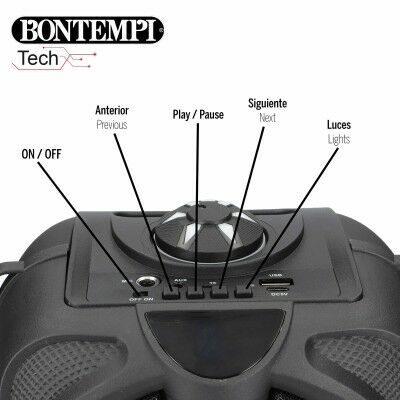 Enceinte avec Microphone Karaoké Bontempi 4 Unités