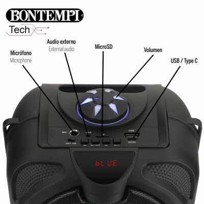 Enceinte avec Microphone Karaoké Bontempi 4 Unités