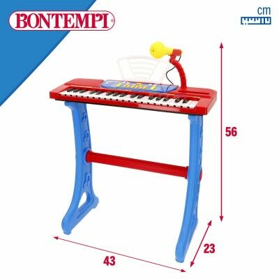 Clavier 37 Touches Bontempi 43 x 56 x 23 cm (2 Unités)