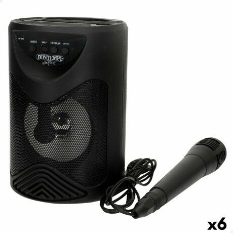Enceinte avec Microphone Karaoké Bontempi 6 Unités