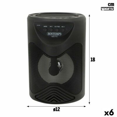 Enceinte avec Microphone Karaoké Bontempi 6 Unités