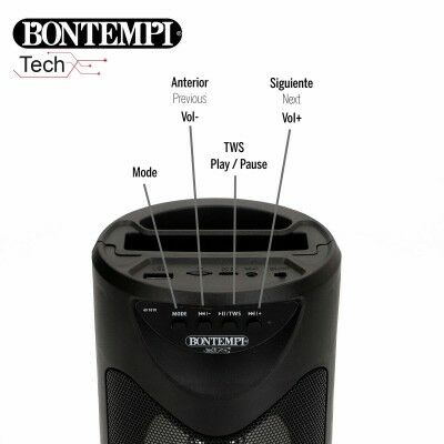 Enceinte avec Microphone Karaoké Bontempi 6 Unités