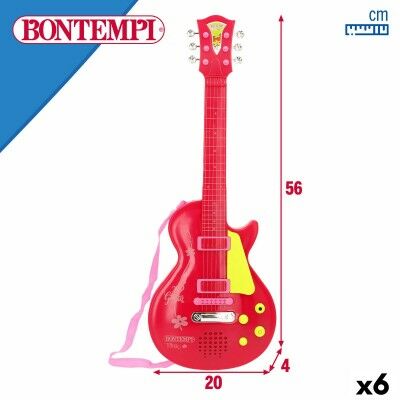 Guitare pour Enfant Bontempi 20 x 56 x 4 cm (6 Unités)