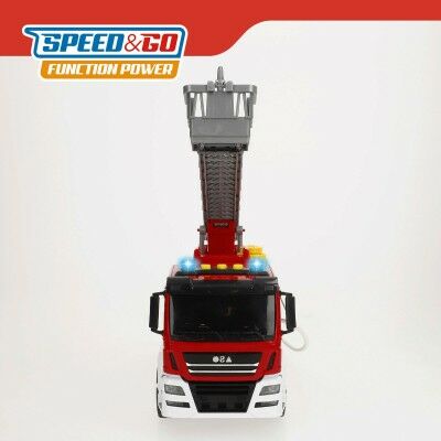Camion de pompier son et lumière Speed & Go 34 x 25 x 12 cm (4 Unités)