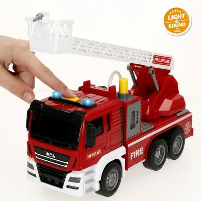 Camion de pompier son et lumière Speed & Go 26 x 14 x 9 cm (6 Unités)