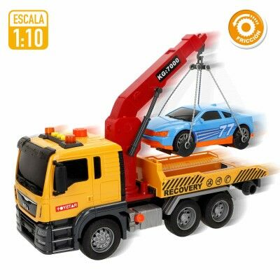 Camion avec grue Speed & Go 33 x 23 x 12 cm (4 Unités)