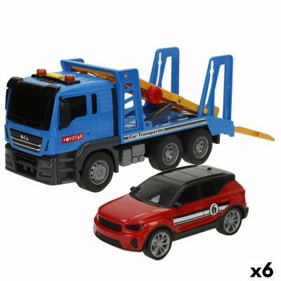 Camion Autotransporteur Speed & Go 26 x 13 x 9 cm (6 Unités)