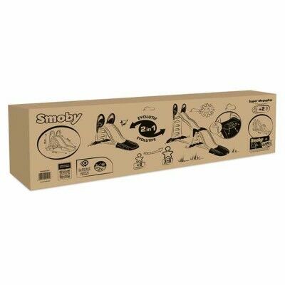 Toboggan d'eau Smoby Super Megagliss