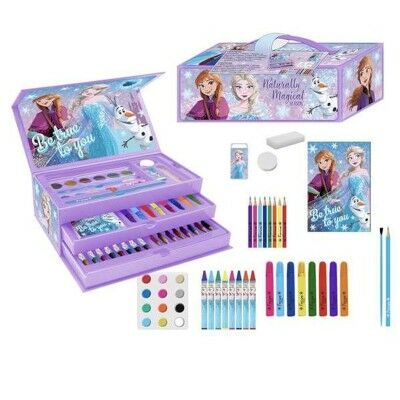 Boîte d’Activités pour coloriage Frozen Lila