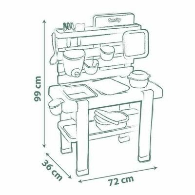 Cuisinière jouet Smoby Life - Mud Kitchen