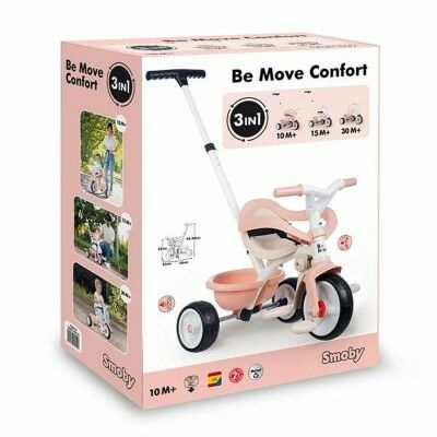 Tricycle Smoby Be Move Confort Rose