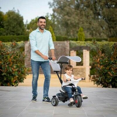 Tricycle Smoby Baby Driver Gris