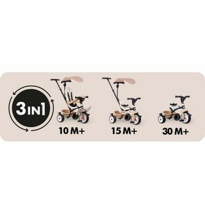 Tricycle Smoby Beige