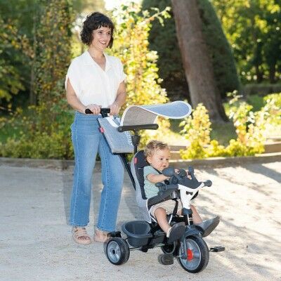 Tricycle Smoby Baby Driver Gris