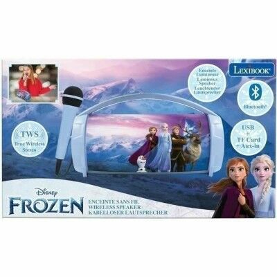 Enceinte Bluetooth avec Microphone Karaoké Lexibook Frozen