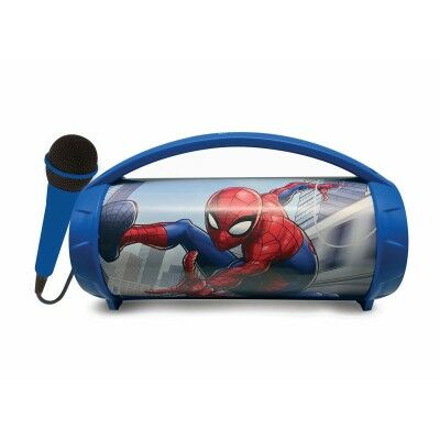 Enceinte Bluetooth avec Microphone Karaoké Lexibook Spider-Man