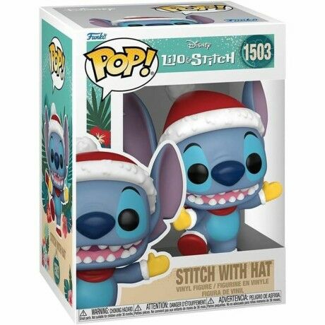 Figurine d’action Funko Pop! Stitch con gorro Chapeau
