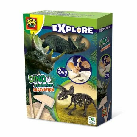 Jeu d'Excavation SES Creative Triceratops