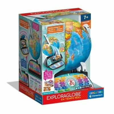 Globe terrestre Clementoni Exploraglobe Bleu Plastique