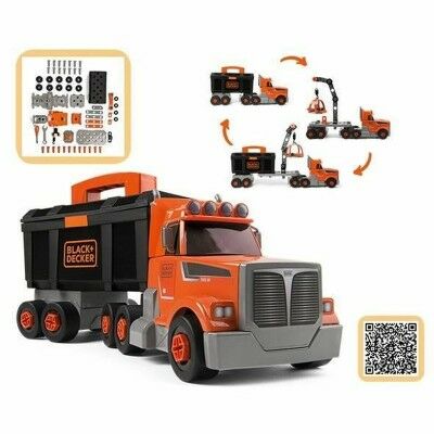 Camion Smoby BLACK + DECKER Jaune