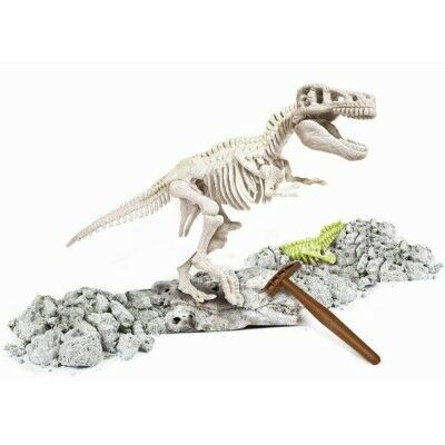 Jeu d'Excavation Clementoni T-Rex fosforescente