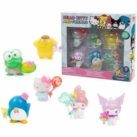 Figurine d’action Hello Kitty 11 6 Pièces (6 Unités)