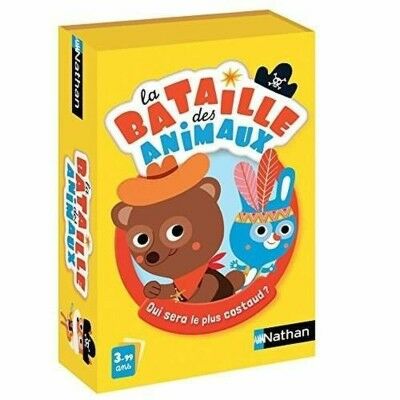 Jeux de cartes Nathan La Batille des animaux