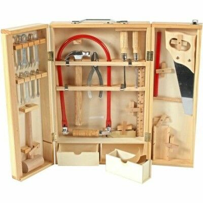 Jeu d'outils pour les enfants Planete bois 25 Pièces