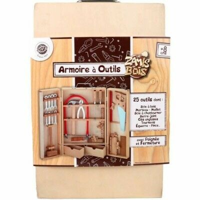 Jeu d'outils pour les enfants Planete bois 25 Pièces