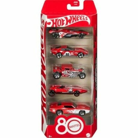 Jeu de Véhicules Hot Wheels Rouge