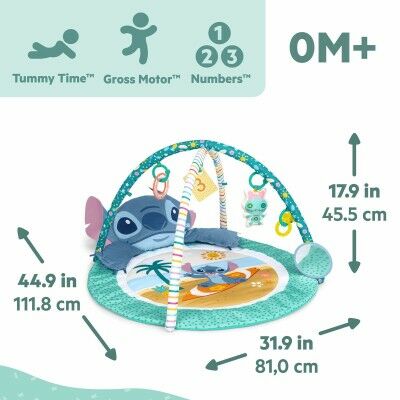 Tapis de jeu Stitch 45,5 x 81,2 x 114 cm Multicouleur