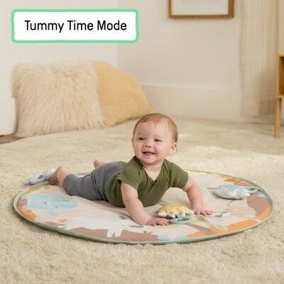 Tapis de jeu Ingenuity WonderWood 81,3 x 81,3 x 47 cm Multicouleur