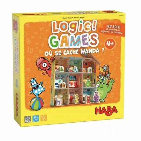 Jeu de société HABA Logic Games - Where is Wanda?