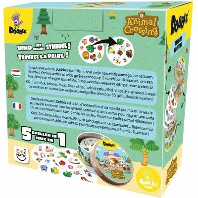Jeu de société Asmodee Dobble : Animal Crossing