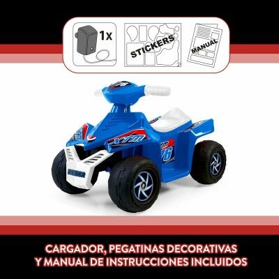 Quad électrique Feber Racy Bleu