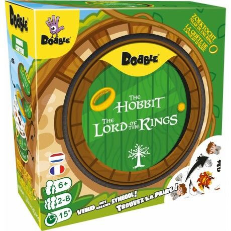 Jeu de société Asmodee Dobble The Lord of the Rings