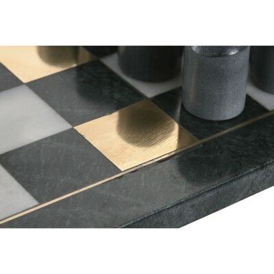 Jeu d'Échecs Home ESPRIT Laiton Marbre