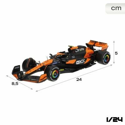 Petite voiture-jouet McLaren F1 2024 MCL38 (4 Unités)