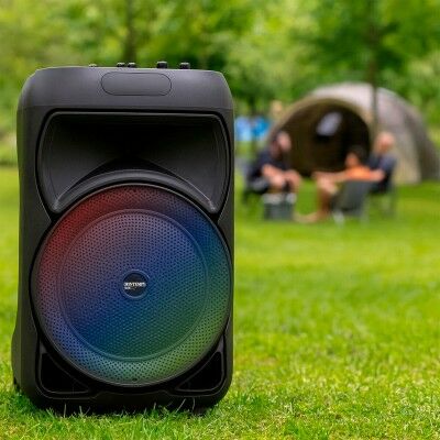 Enceinte avec Microphone Karaoké Bontempi Plastique 34 x 50 x 29 cm (2 Unités)