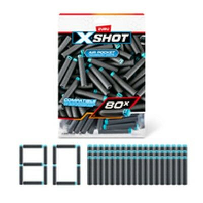 Fléchettes Zuru  X-Shot 80 Unités
