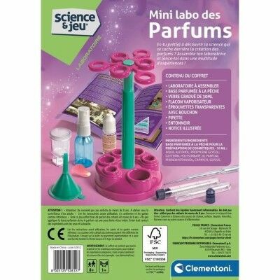 Jeu Laboratoire Scientifique Clementoni Mini labo des parfums