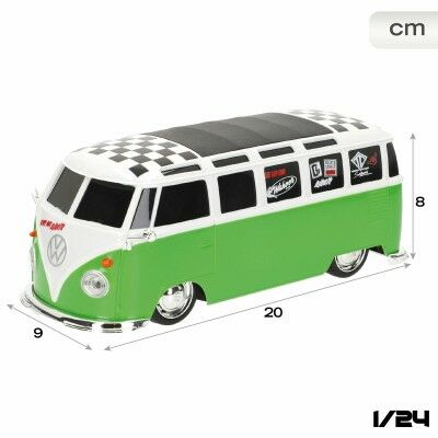 Voiture Télécommandée Volkswagen COMBI 20 x 8 x 9 cm (4 Unités)