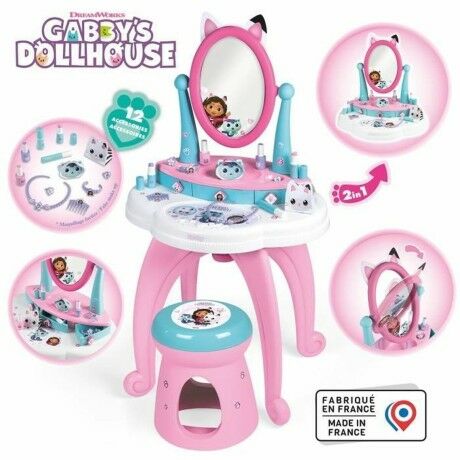 Kit de maquillage pour enfant Smoby Gabby and the Magic House Rose