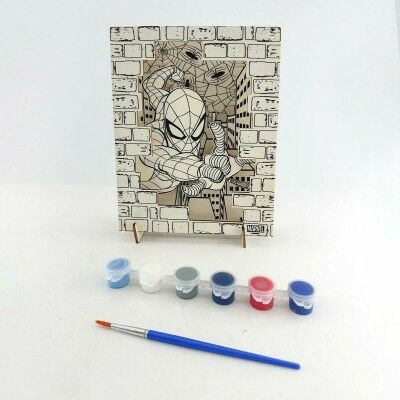 Ensemble pour activités manuelles Spider-Man Bois