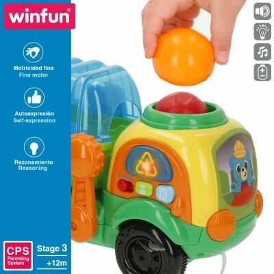 Jouet à tirer Winfun 25 x 17 x 12 cm (4 Unités)