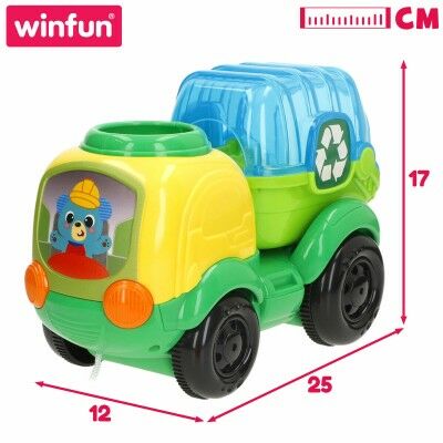 Jouet à tirer Winfun 25 x 17 x 12 cm (4 Unités)