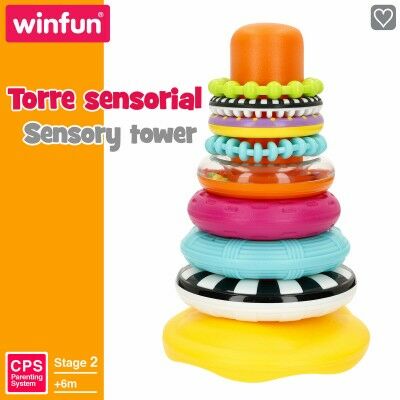 Blocs Empilables Winfun 13 x 20 x 13 cm (6 Unités)